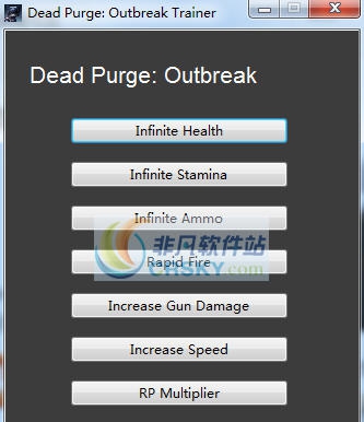 死亡净化爆发七项修改器 v3.4 死亡净化爆发七项修改器 v3.4