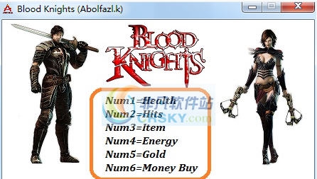 血骑士六项修改器 v3.5 血骑士六项修改器 v3.5