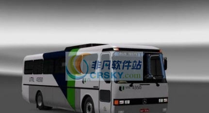 欧洲卡车模拟2奔驰巴士MOD v2.6 欧洲卡车模拟2奔驰巴士MOD v2.6