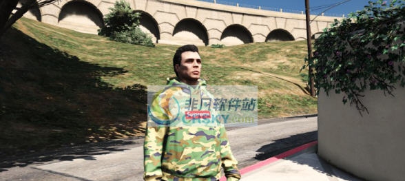 GTA5男性运动迷彩冲锋衣MOD v2.5 GTA5男性运动迷彩冲锋衣MOD v2.5