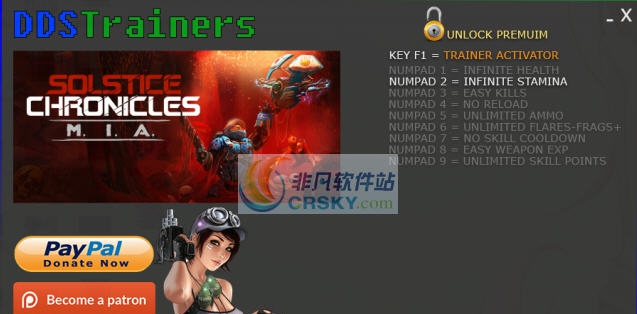 至日编年史MIA无限耐力修改器 v3.5 至日编年史MIA无限耐力修改器 v3.5