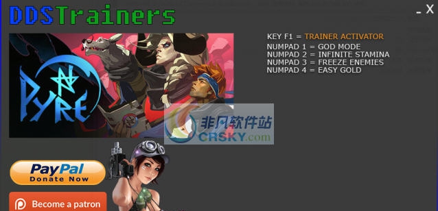 柴堆四项修改器 v3.6 柴堆四项修改器 v3.6