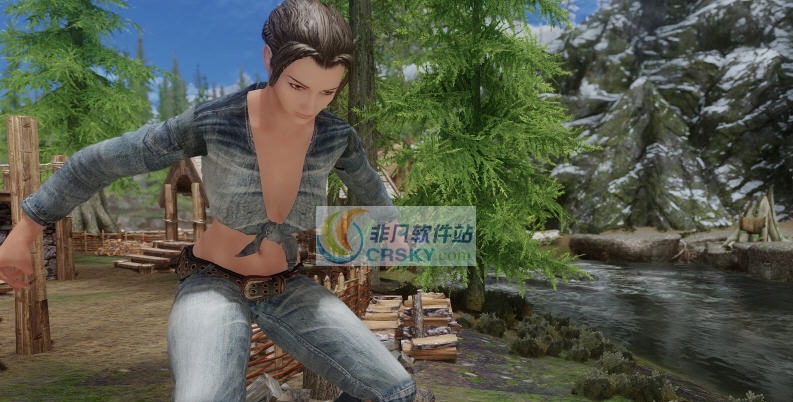 上古卷轴5天际茱莉亚的牛仔套装MOD v2.5 上古卷轴5天际茱莉亚的牛仔套装MOD v2.5