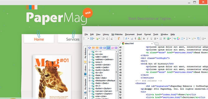 CoffeeCup HTML Editor v15.8 CoffeeCup HTML Editor v15.8