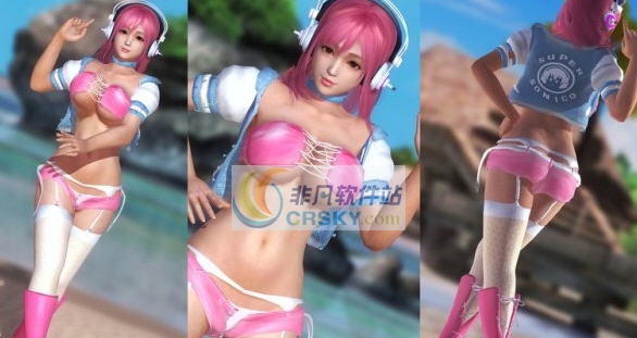 死或生5最后一战超级索尼子热辣女孩绅士装MOD v2.8