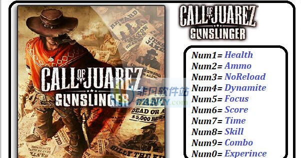 狂野西部枪手十项修改器 v3.4 狂野西部枪手十项修改器 v3.4