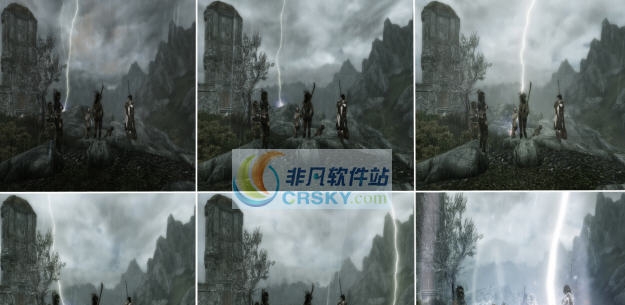 上古卷轴5暴雨下的雷电效果MOD v2.5 上古卷轴5暴雨下的雷电效果MOD v2.5