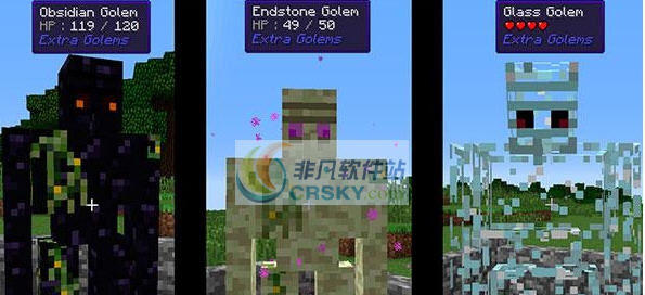 我的世界额外的魔像MOD v2.6 我的世界额外的魔像MOD v2.6