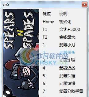 矛与铲十一项修改器 v3.6 矛与铲十一项修改器 v3.6