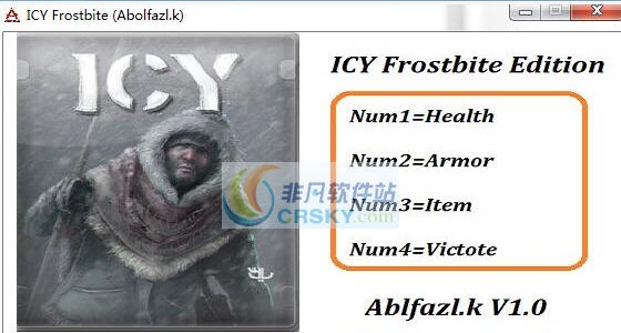 ICY霜寒版四项修改器 v3.6 ICY霜寒版四项修改器 v3.6