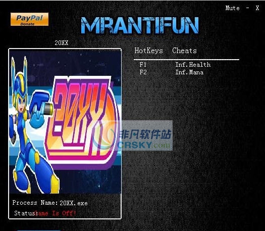20xx无限生命魔法修改器 v3.4 20xx无限生命魔法修改器 v3.4