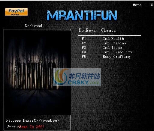 阴暗森林64位五项修改器 v3.4 阴暗森林64位五项修改器 v3.4