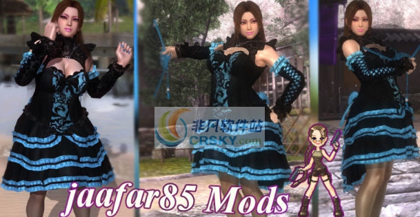 死或生5最后一战不知火舞哥特撑裙礼服MOD v2.6 死或生5最后一战不知火舞哥特撑裙礼服MOD v2.6