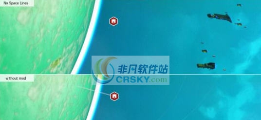 无人深空删除空间白线MOD v2.5 无人深空删除空间白线MOD v2.5