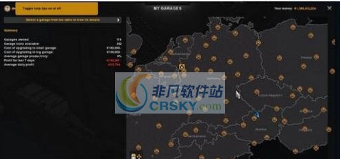 欧洲卡车模拟2全探索14亿金钱完美存档 v2.5 欧洲卡车模拟2全探索14亿金钱完美存档 v2.5