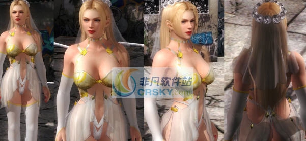 死或生5最后一战瑞秋HighCut比基尼新娘装MOD v2.5 死或生5最后一战瑞秋HighCut比基尼新娘装MOD v2.5