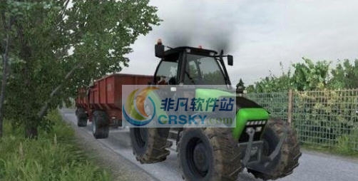 欧洲卡车模拟2AI带拖车的拖拉机MOD v2.5