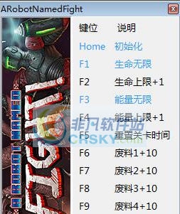 名为战斗的机器人十一项修改器 v2.5 名为战斗的机器人十一项修改器 v2.5