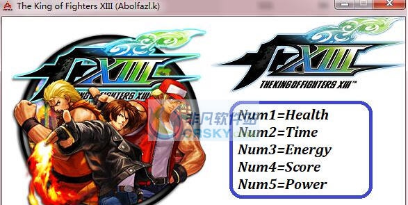 拳皇13五项修改器 v3.5 拳皇13五项修改器 v3.5