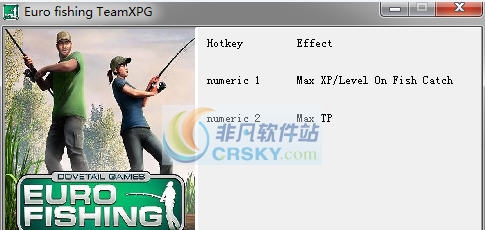 欧洲钓鱼模拟刷钱刷经验二项修改器 v3.4 欧洲钓鱼模拟刷钱刷经验二项修改器 v3.4