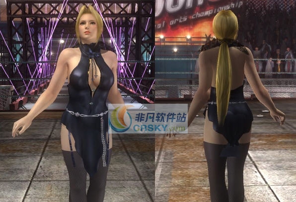 死或生5最后一战海莲娜黑丝露背超短裙礼服MOD v2.5 死或生5最后一战海莲娜黑丝露背超短裙礼服MOD v2.5