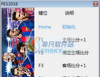 实况足球2018四项修改器 v3.5 实况足球2018四项修改器 v3.5