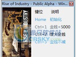 工业崛起三项修改器 v3.4 工业崛起三项修改器 v3.4