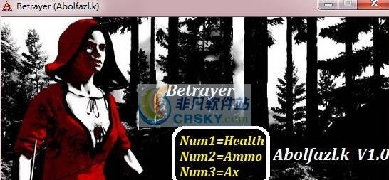 背叛者三项修改器 v3.4 背叛者三项修改器 v3.4