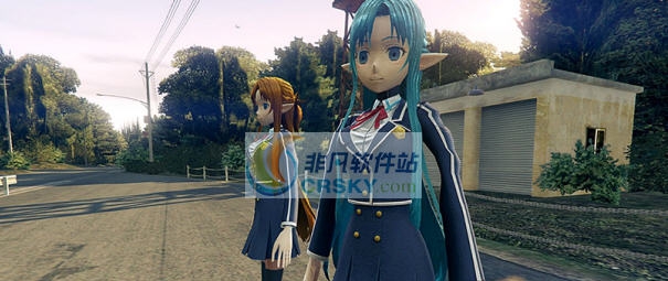 GTA5刀剑神域精灵亚丝娜MOD ALOv1.4 GTA5刀剑神域精灵亚丝娜MOD ALOv1.4