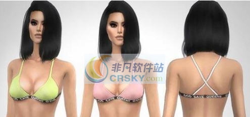 模拟人生4性感女式条码内衣裤MOD v2.8 模拟人生4性感女式条码内衣裤MOD v2.8