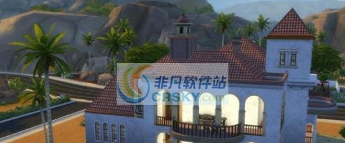 模拟人生4四号欧洲海岸风方尖顶阁楼MOD v2.5 模拟人生4四号欧洲海岸风方尖顶阁楼MOD v2.5