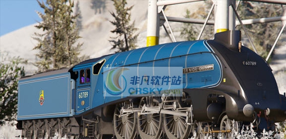 GTA5英国野鸭号高速蒸汽机车MOD v2.6 GTA5英国野鸭号高速蒸汽机车MOD v2.6