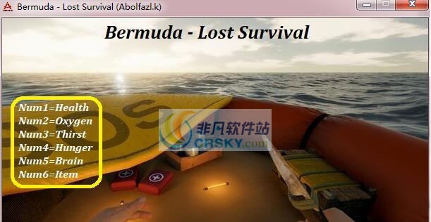 百慕大迷失后的生存六项修改器 v3.5 百慕大迷失后的生存六项修改器 v3.5