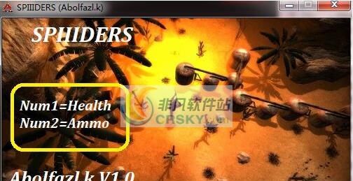SPIIIDERS无限生命弹药修改器 v3.5 SPIIIDERS无限生命弹药修改器 v3.5