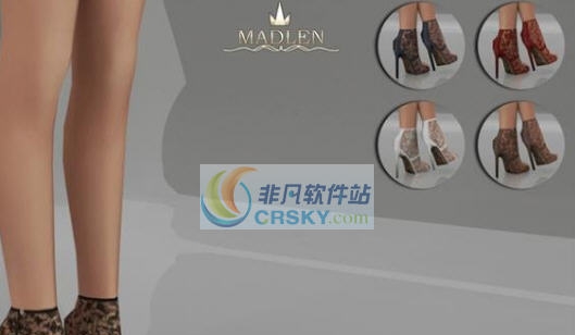 模拟人生4镂空绣花半透明性感高跟鞋MOD v2.6 模拟人生4镂空绣花半透明性感高跟鞋MOD v2.6