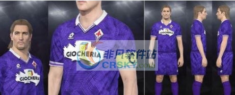 实况足球2018佛罗伦萨91-92赛季球衣补丁 v2.3 实况足球2018佛罗伦萨91-92赛季球衣补丁 v2.3