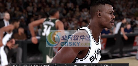 NBA2K18海军上将大卫罗宾逊身形发型面补MOD v2.6 NBA2K18海军上将大卫罗宾逊身形发型面补MOD v2.6