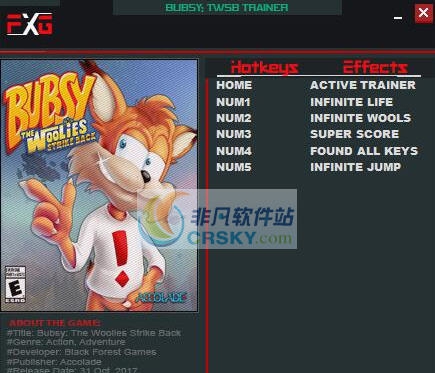 巴比斯伍尔利斯的反击五项修改器 v3.4 巴比斯伍尔利斯的反击五项修改器 v3.4