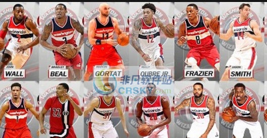 NBA2K18奇才全队球员高清照片补丁 v2.5 NBA2K18奇才全队球员高清照片补丁 v2.5