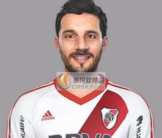 实况足球2018河床前锋伊格纳西奥斯科科面部补丁 v2.3 实况足球2018河床前锋伊格纳西奥斯科科面部补丁 v2.3