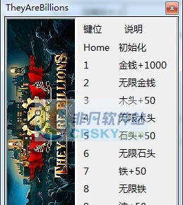 亿万僵尸十项修改器 v3.5 亿万僵尸十项修改器 v3.5