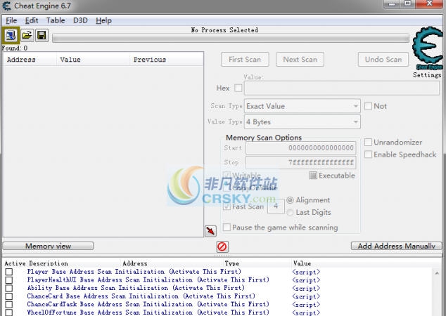 命运之手2多功能CE修改器 v3.6 命运之手2多功能CE修改器 v3.6