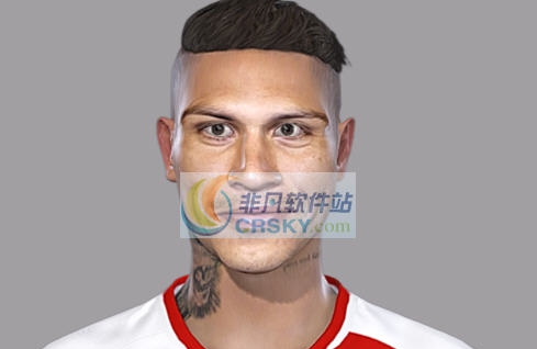 实况足球2018秘鲁当家前锋何塞保罗格雷罗面部补丁 v2.5 实况足球2018秘鲁当家前锋何塞保罗格雷罗面部补丁 v2.5