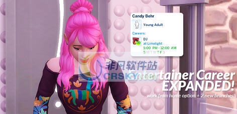 模拟人生4艺人类新职业MOD v2.6 模拟人生4艺人类新职业MOD v2.6