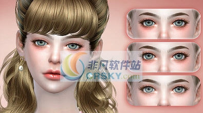 模拟人生4少女系浅色腮红MOD v2.3 模拟人生4少女系浅色腮红MOD v2.3