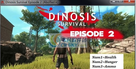 恐龙生存狩猎第二章五项修改器 v3.4 恐龙生存狩猎第二章五项修改器 v3.4