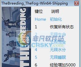 异种毒雾七项修改器 v3.5 异种毒雾七项修改器 v3.5