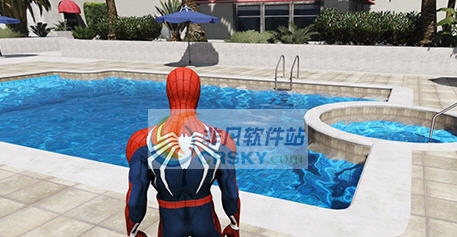 GTA5PS4版4K蜘蛛侠人物MOD v2.12 GTA5PS4版4K蜘蛛侠人物MOD v2.12