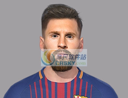 实况足球2018金球之王梅西面部补丁 v2.4