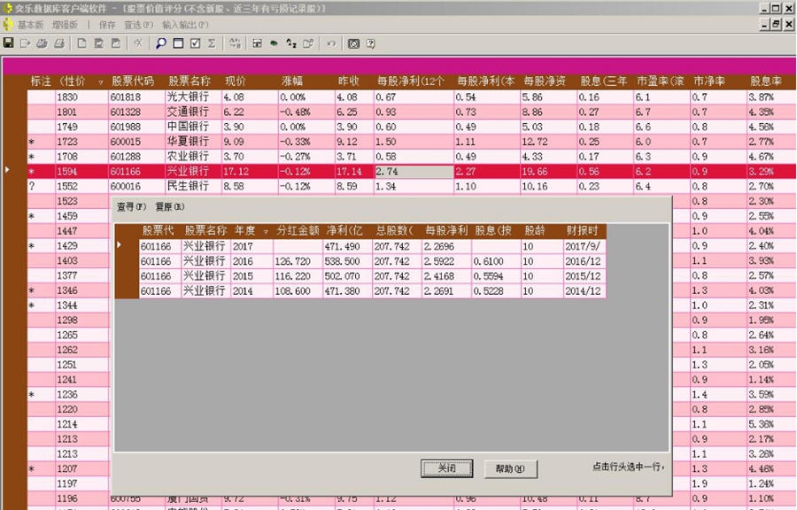 探幽软件(股票价值评分) v1.5 探幽软件(股票价值评分) v1.5